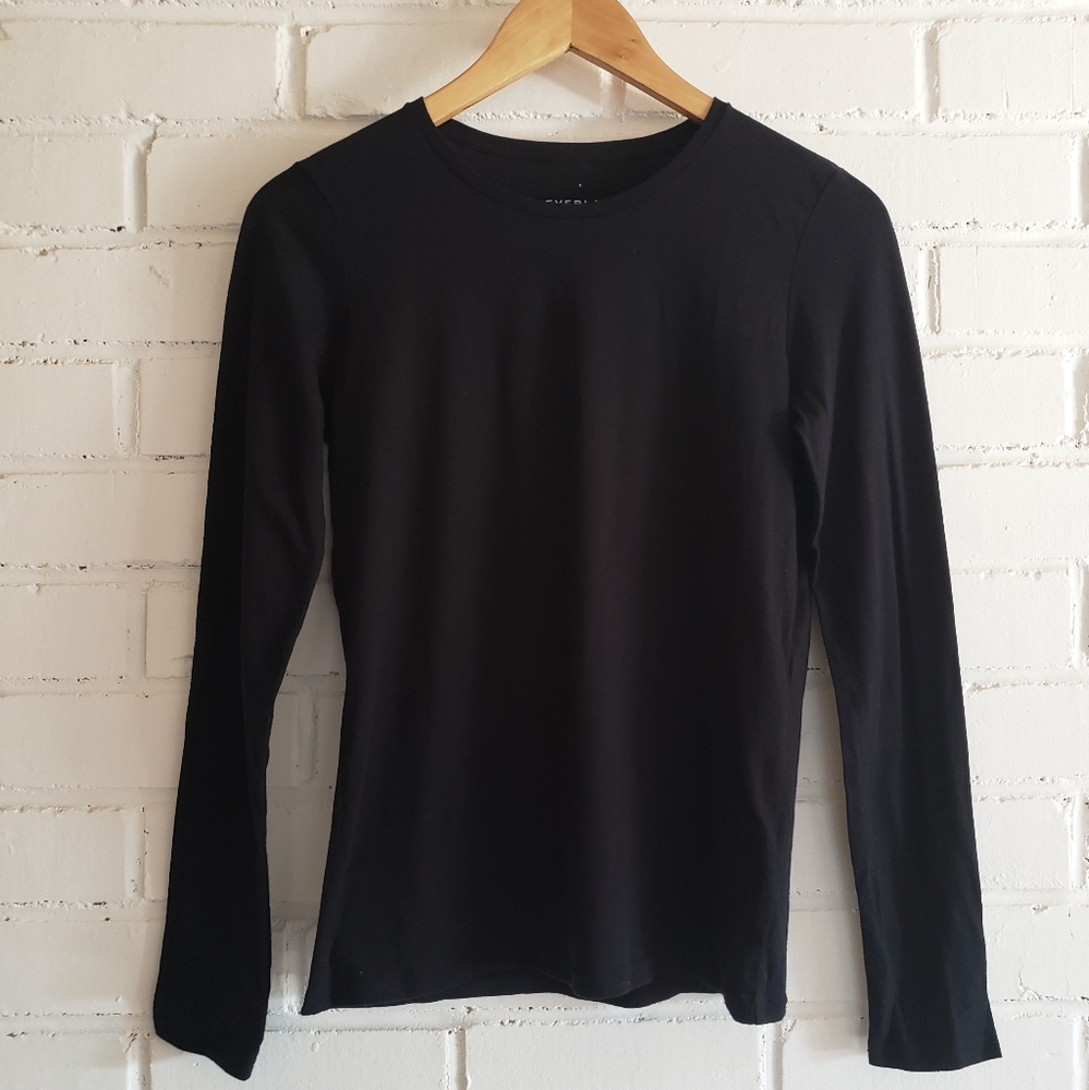 Everlane Long Sleeve Knit Shirt